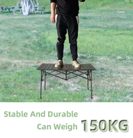 Chaise de Réalisateur avec Table Latérale en Acier, Sac de Rangement, Tissu Oxford, Chaise Pliante Légère pour Camping, Forme Carrée, Simple Couche