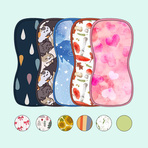 ผ้ากันเปื้อนไม้ไผ่6ชั้นสำหรับเด็กแรกเกิดและเด็กวัยหัดเดินแบบแห้งเร็วแบบหมุนได้สำหรับ360 ° - Product Image 4