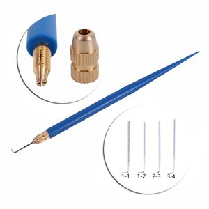 Aghi di ventilazione + 1 Supporto di Plastica Fare/Fare/Riparazione Parrucche Del Merletto Toupee Parrucchino Parrucca Set di Gancio di Annodatura - Product Image 5