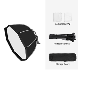 TRIOPO 90cm 120cm Softbox octogonal pliable avec poignée de trépied pour <span class=keywords><strong>Godox</strong></span> V860III V1 AD200Pro <span class=keywords><strong>Yongnuo</strong></span> Flash Light, emballage rapide - Product Image 6