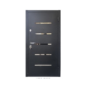 Portes de sécurité complètes en acier laminé à froid, insonorisées, anti-effraction, ouverture manuelle plate, usage commercial - Product Image 2