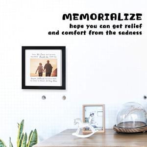 Marco <span class=keywords><strong>de</strong></span> Fotos Conmemorativo con Frase Impresa para el Luto por la Pérdida <span class=keywords><strong>de</strong></span> Abuela o <span class=keywords><strong>Abuelo</strong></span> - Product Image 3