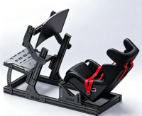 TELA TSIM-GPT70-F1 - Châssis de simulateur de course en aluminium robuste pour poste F1, usage domestique