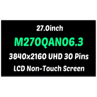 Écran LCD de remplacement 27 pouces M270QAN06.3 sans fonction tactile UHD 3840x2160