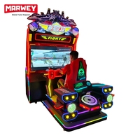 Simulateur de conduite et de tir commercial Marwey à pièces pour salles de jeux d'arcade – Machines de tir à prix réduit