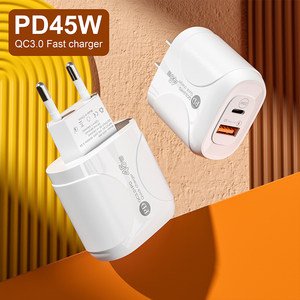 Cargador de pared USB con enchufe EU/US/UK/JP/AU Tipo C, Cargador rápido para Caricatore iPhone, cargador de 25W, cargadores Para Celular - Product Image 3
