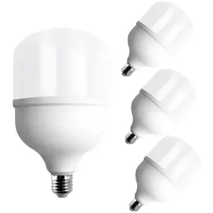 Chất Lượng Cao Nguyên Liệu Sản Xuất T Bulb LED Ánh Sáng Tiết Kiệm Năng Lượng Nhựa Bọc Nhôm Đèn 18W 25W 35W 45 Watt