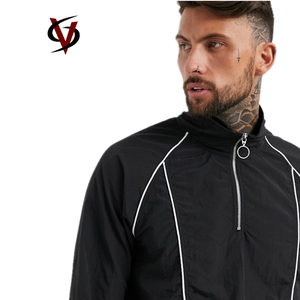 Fashion Wholesale Oem Sport Wear <strong>Polyester</strong> Sweatsuit Jogger Fitness Custom Men's <strong>Tracksuit</strong> With Zipper - Product Image 3