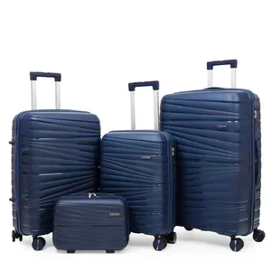2023 vente en gros valise 4 bagages ensemble 3 pièces 4 roues 20 24 28 pouces femmes Pp Trolley sac