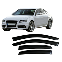 Deflettore Pioggia e Sole per AUDI A4 B8/8K 2009-2016 SEDAN, Protezione Finestrini Laterali con Montaggio a Nastro