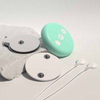 DOMAS Unité de dizaines sans fil stimulateur musculaire à faible pouls machine de thérapie pour le corps efficace dans la gestion des crampes périodiques