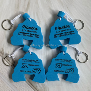 Portachiavi in schiuma EVA ecologica a forma di rilievo, impermeabili, con logo personalizzato, ideali come regali promozionali all'ingrosso. - Product Image 6