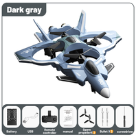 JJRC Nouveau EVA Missile Battle Fighter Drone WIFI Carte 8K Photo Aérienne Mousse Télécommande Avion Avec Caméra en Stock