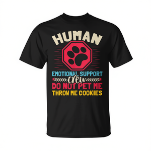 T-shirt pour équipe de soutien émotionnel et chien d'assistance - Ne pas caresser - Produit promotionnel - Product Image 2