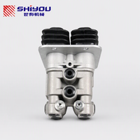 SHIYOU PVD8PC6008 60170604 Vanne à pédale hydraulique pour excavatrice SY215 C9 SY215C SY245 – Pièces de rechange pour vanne de commande pilote