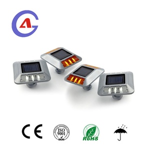 Panneaux de signalisation routière réfléchissants à LED solaires Cat Eye - Product Image 3