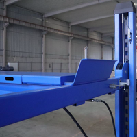 En İyi Fiyat Kalite 4 Kolonlu Çift Silindirli Hidrolik Araç Lifti 4500kg Kapasiteli 1600MM Maksimum Yükseklik Popüler Oto Servis Ekipmanı