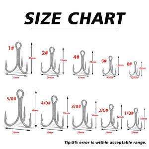 Lot en gros d'hameçons de pêche <span class=keywords><strong>VMC</strong></span> Original 9626PS O'Shaughnessy Treble Ultrapoint 3X - Product Image 6