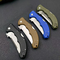 Couteau de poche pliant Fanstoon en acier 8CR14MOV, couteau tactique utilitaire de chasse et de camping en G10, vente en gros sur mesure