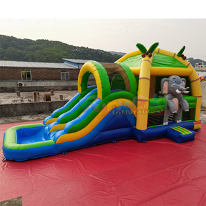 Castillo Inflable con Tobogán de Agua, Castillo Hinchable Comercial, Equipo de Juego para Niños - Product Image 1