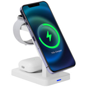 Base de Carga Inalámbrica Magnética <span class=keywords><strong>3</strong></span> en 1 Wesdar, Estación de Carga Rápida de 15W para Dispositivos Inteligentes <span class=keywords><strong>IOS</strong></span> - Tipo-C - Product Image 6