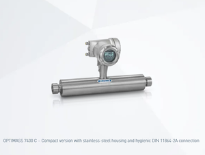 Nouveau débitmètre massique Coriolis Krohne OPTIMASS 7400 100 % original, garantie OEM 1 an, précision +/-5 %, applications de processus avancées - Product Image 6