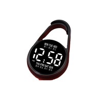 Montre-bracelet numérique LED pour enfants, femmes et hommes, design de charme, porte-clés