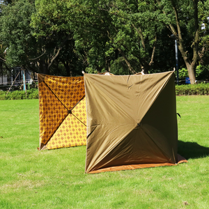 Paravent de camping portable anti-vent et anti-sable pour le désert du Moyen-Orient, rideau de séparation pour le camping en extérieur - Product Image 4