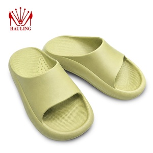 Stylish EVA Chunky Platform Slides Custom Colors Wholesale Sandals Thick Sole Soft Cushion Home <b>Slippers</b> - Product Image 2