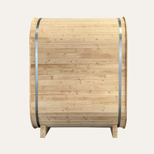 Hachillspa Luxury Cube Sauna Room Porte en verre pleine longueur Construction en <span class=keywords><strong>bois</strong></span> massif Capacité de 4 à 6 personnes Sauna Poêle Garden Resort - Product Image 3