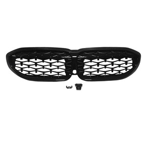 ABS brillant noir Diamant Style Avant De la Voiture Grille Pour BMW Nouvelle 3 Série G20 G28 2019 2020 2021 <span class=keywords><strong>2022</strong></span> G20 G28 pare-chocs avant Grill - Product Image 6