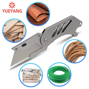 Yueyang Sk5 Thép Không Gỉ Xử Lý Gấp Tiện Ích Dao Với Nhanh Chóng Thay Đổi Lưỡi DIY OEM Pocket Hộp Công Cụ Mở - Product Image 6