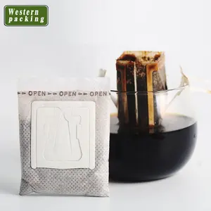 Wholesale drip coffee japan-Japan non woven fabric Hanging ear drip coffee filter bags