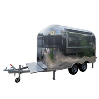 Nouvelle conception de kiosque à café mobile, camion de restauration rapide, nouvelle remorque alimentaire à vendre près de chez moi