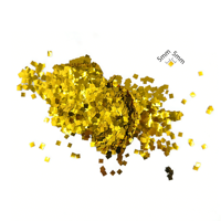 Mini paillettes dorées scintillantes pour la décoration d'événements, fournitures pour fêtes d'anniversaire, confettis de mariage et mélange pour le remplissage de ballons