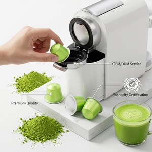 Capsules de matcha Smart Sourcing pour machines à café | Mode IA Prêt à l'emploi : Saveurs et Emballages Personnalisés pour <span class=keywords><strong>Nespresso</strong></span> - Product Image 2
