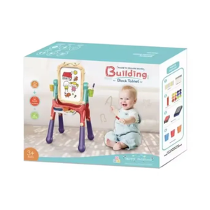 Prodotti di vendita calda 360 gradi rotante verticale magnetico doppio lato cancellabile tavolo da <span class=keywords><strong>disegno</strong></span> giocattolo - Product Image 3