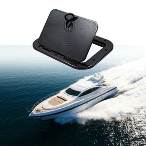 Couverture d'entrée blanche ou noire pour bateau, 280x180mm, pour Inspection, avec <span class=keywords><strong>loquet</strong></span> - Product Image 5
