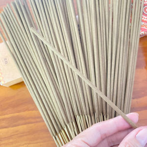 Bâtons d'encens au vétiver de 40 cm, naturels, faits à la main, aromathérapie, encens en bambou, longue durée de combustion, pour la méditation, le yoga, le spa, la fragrance d'intérieur - Product Image 1