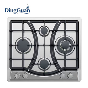 Cuisinière à <span class=keywords><strong>gaz</strong></span> encastrable <span class=keywords><strong>4</strong></span> brûleurs OEM/ODM d'usine / Cuisinière à <span class=keywords><strong>gaz</strong></span> en acier inoxydable <span class=keywords><strong>60</strong></span> <span class=keywords><strong>cm</strong></span> de haute qualité pour la cuisine - Product Image 1