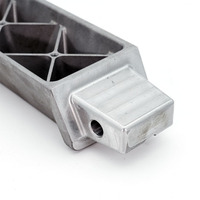 Support de connexion en aluminium moulé sous pression de haute précision, composants mécaniques industriels usinés sur mesure par CNC