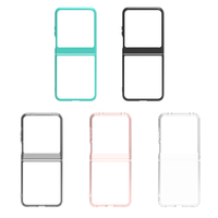 Pour Motorola Razr 2024/2025/Razr 60 Étui transparent Anti-rayures Antichoc Plaque arrière avec protection anti-jaunissement