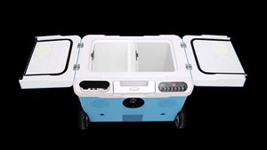 נייד Comping מקרר 12v 36L רכב מקרר עם מדחס גלגל dc רכב cooler עבור משאית קרוון RV עם CE/RoHS/GS - Product Image 6