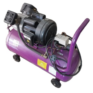 เครื่องอัดอากาศแบบพกพา 220V ประสิทธิภาพสูง ใช้งานได้นาน คุณภาพสูง 4.5 แรงม้า แบบไร้น้ำมัน หัวคู่ ขนาดเล็ก ความจุ 50 ลิตร - Product Image 2