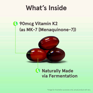 Suplementos vitamínicos esenciales de marca privada de alta calidad, vitamina K2, refuerzan la inmunidad, apoyan la salud ósea, cápsulas blandas - Product Image 2