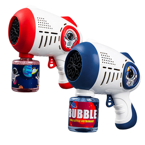 Bán Chạy Nhất Hc Bền ABS Nhựa Điện Súng Bong Bóng Cho Trẻ Em Ngoài Trời Vui Vẻ Đồ Chơi Phun Nước Bọt - Product Image 1