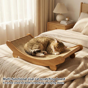 لوح خدش للقطط من السيزال صديق للبيئة، متين ومقاوم للتآكل، مناسب لجميع الفصول، يعمل أيضًا كسرير للحيوانات الأليفة - Product Image 2