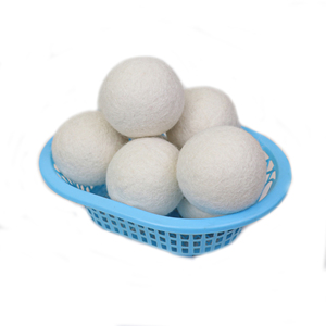 Top Selling Premium Dryer Laundry Balls Plain White Felt Balls for Christmas Decorations and Pet <b>Toys</b> - Product Image 1