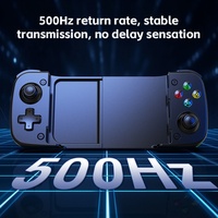 Control de Juego Inalámbrico D3S con Soporte para Teléfono, Joystick BT 5.0 para Dispositivos Inteligentes (Molde Privado)