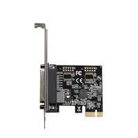 Adaptateur d'extension PCI Express vers 1 parallèle avec carte ASIX/AX99100A Chip DB25 Riser pour ordinateur de bureau